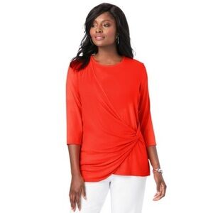 Everyday Knit Side Knot Tee